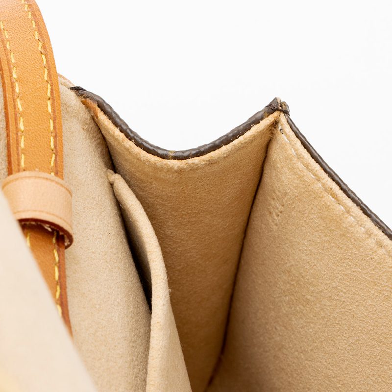 Louis Vuitton Vintage Monogram Canvas Pochette Twin GM Shoulder Bag (20793) - Image 9