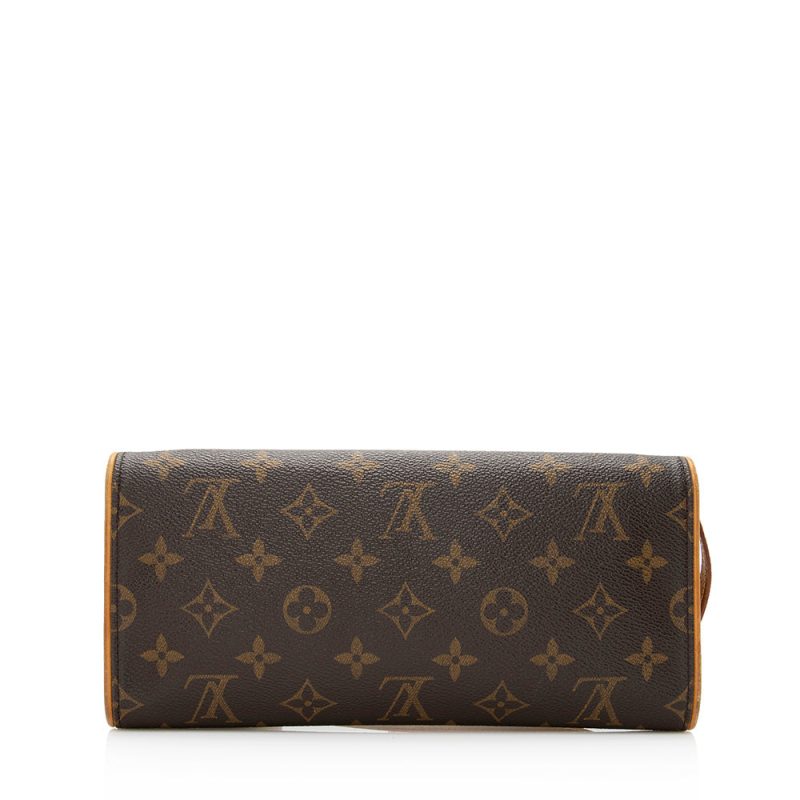 Louis Vuitton Vintage Monogram Canvas Pochette Twin GM Shoulder Bag (20795) - Image 3
