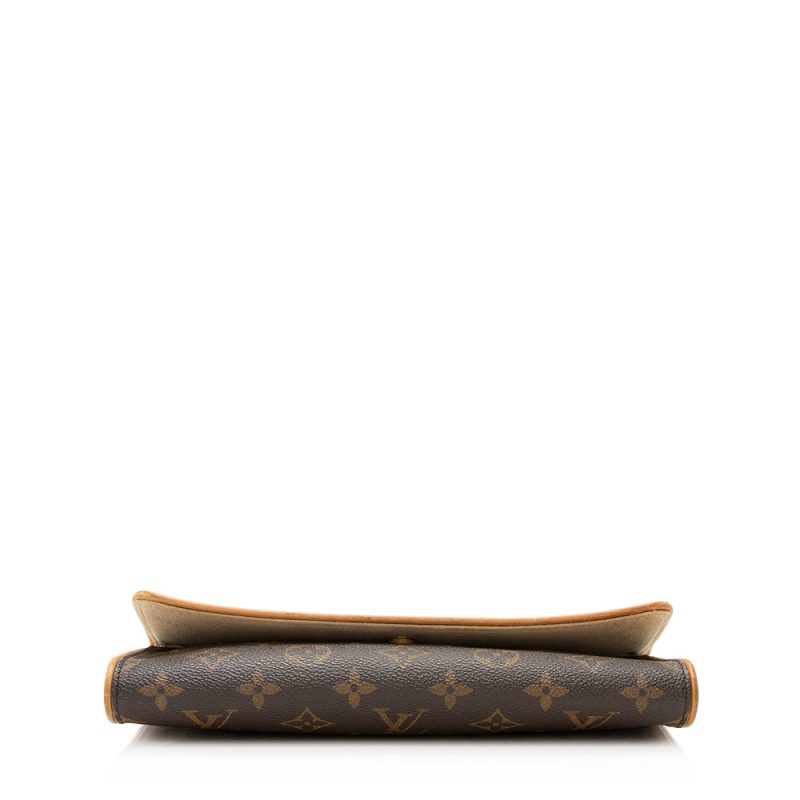 Louis Vuitton Vintage Monogram Canvas Pochette Twin GM Shoulder Bag (20795) - Image 4