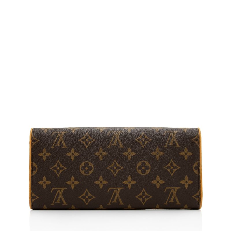 Louis Vuitton Vintage Monogram Canvas Pochette Twin GM Shoulder Bag (lrMdPe) - Image 3