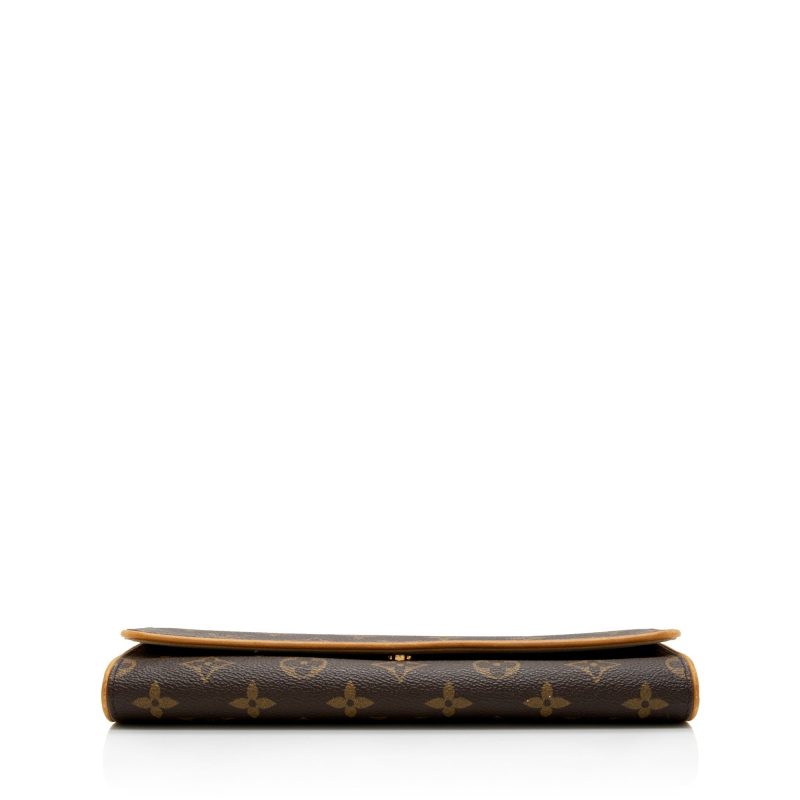 Louis Vuitton Vintage Monogram Canvas Pochette Twin GM Shoulder Bag (lrMdPe) - Image 4