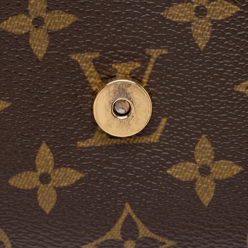 Louis Vuitton Vintage Monogram Canvas Pochette Twin GM Shoulder Bag (lrMdPe) - Image 9