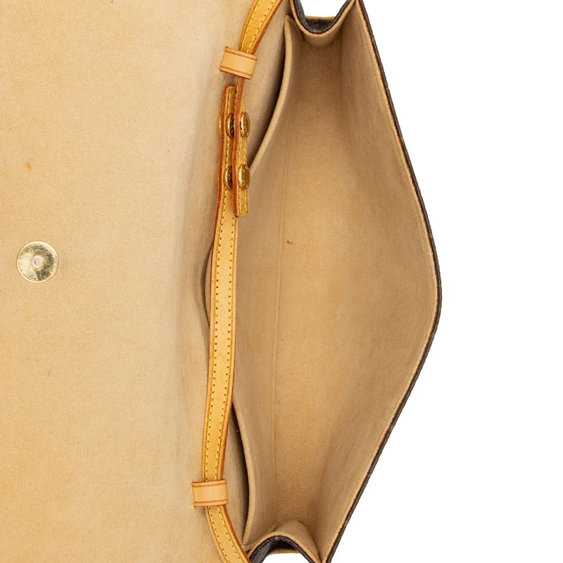 Louis Vuitton Vintage Monogram Canvas Pochette Twin GM Shoulder Bag (lrMdPe) - Image 7