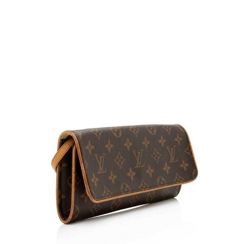 Louis Vuitton Vintage Monogram Canvas Pochette Twin GM Shoulder Bag (ou7kwX) - Image 2