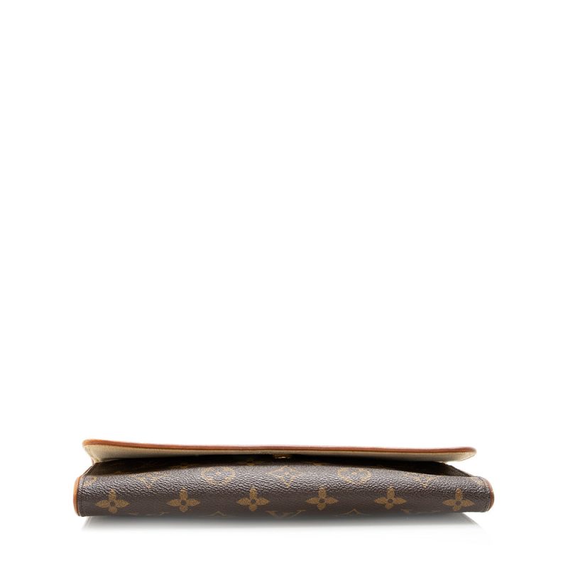Louis Vuitton Vintage Monogram Canvas Pochette Twin GM Shoulder Bag (23937) - Image 4