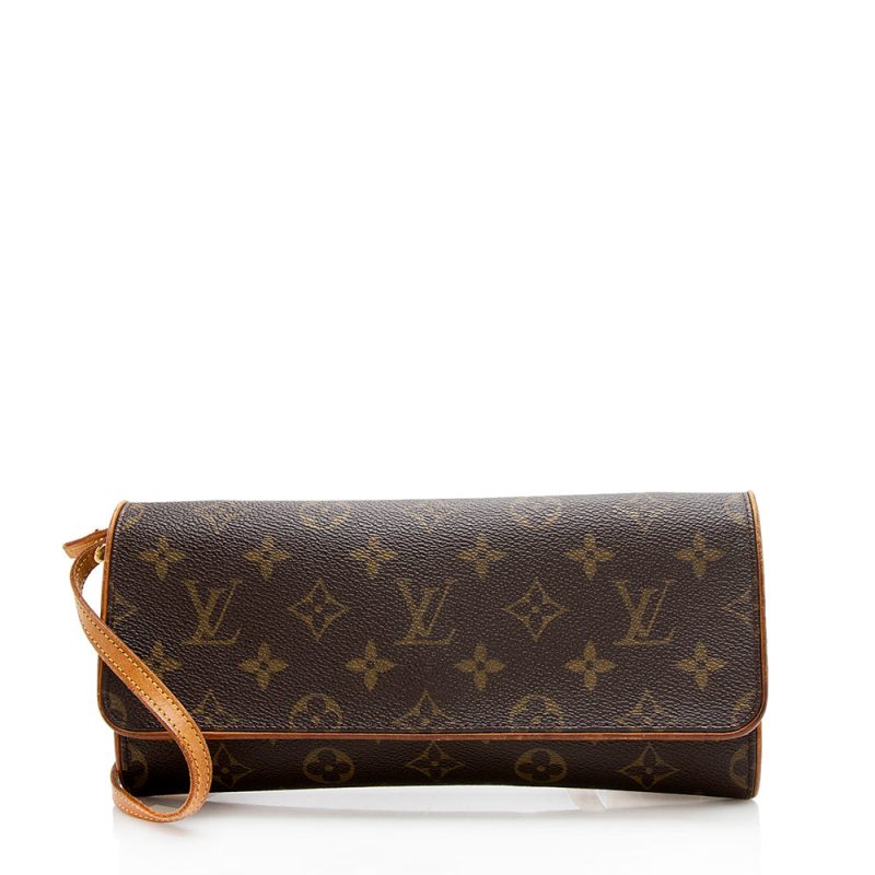 Louis Vuitton Vintage Monogram Canvas Pochette Twin GM Shoulder Bag (iI4YGp)