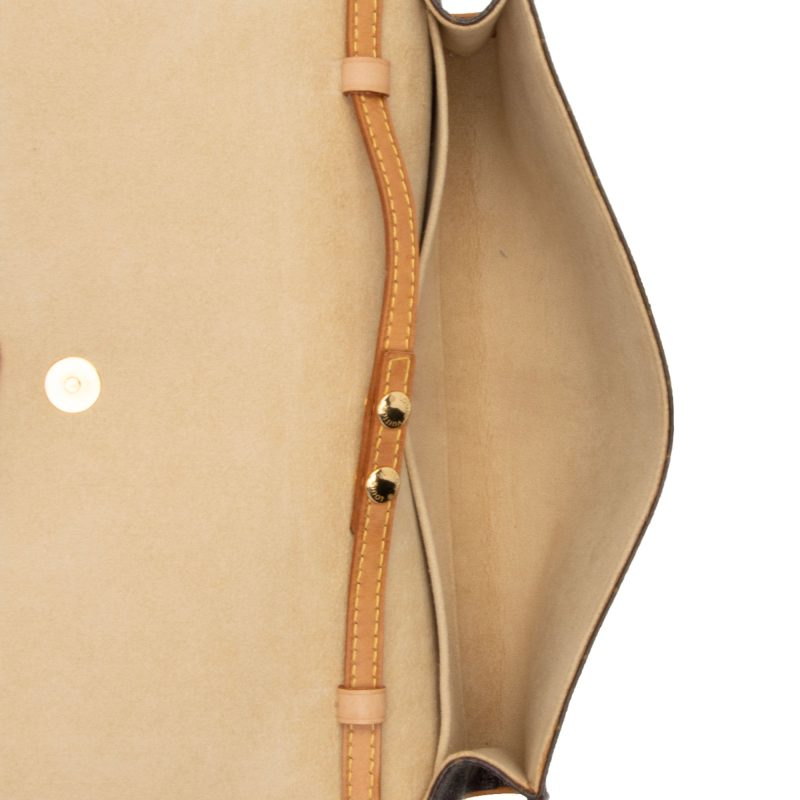 Louis Vuitton Vintage Monogram Canvas Pochette Twin GM Shoulder Bag (to1955) - Image 7