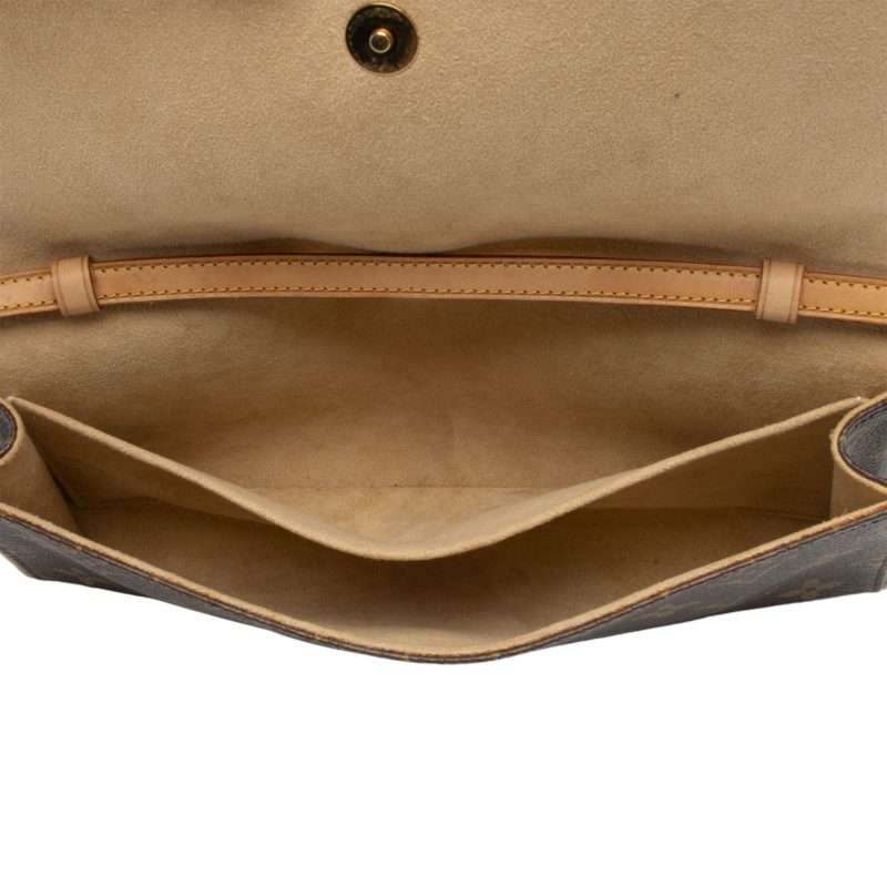 Louis Vuitton Vintage Monogram Canvas Pochette Twin GM Shoulder Bag (K7tXC4) - Image 7