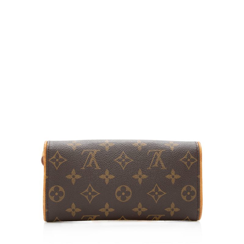 Louis Vuitton Vintage Monogram Canvas Pochette Twin PM Shoulder Bag (19641) - Image 3