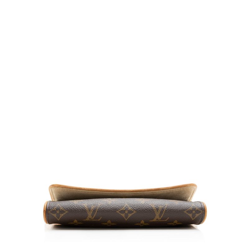 Louis Vuitton Vintage Monogram Canvas Pochette Twin PM Shoulder Bag (19641) - Image 4