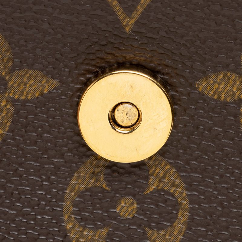 Louis Vuitton Vintage Monogram Canvas Pochette Twin PM Shoulder Bag (19641) - Image 9