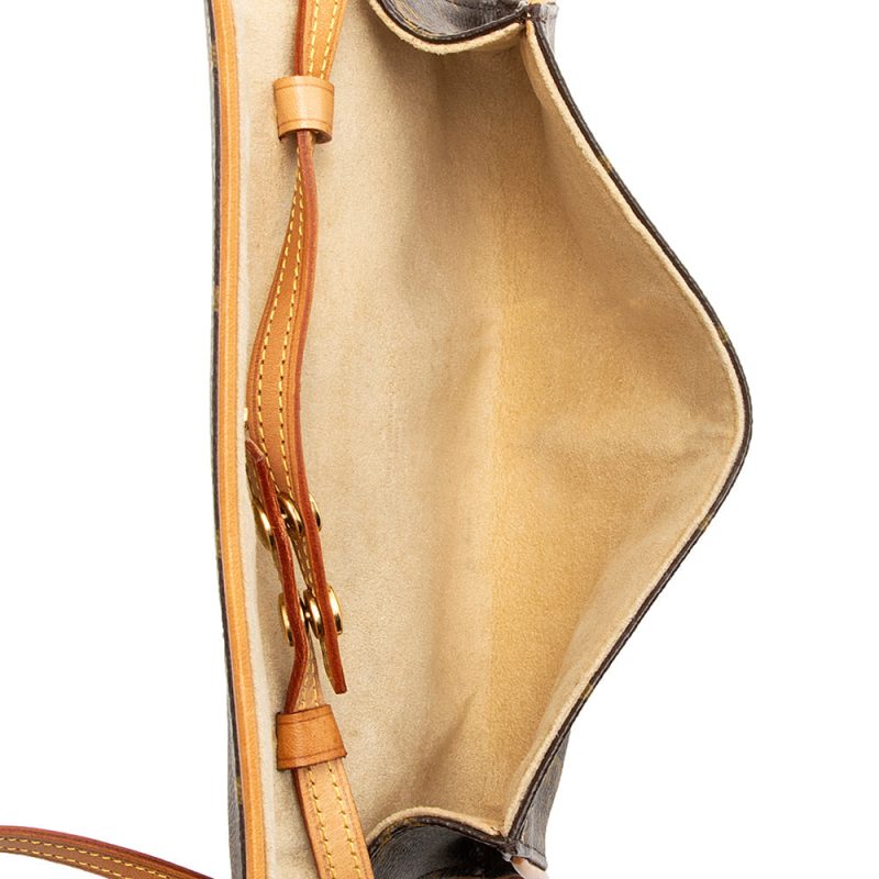 Louis Vuitton Vintage Monogram Canvas Pochette Twin PM Shoulder Bag - FINAL SALE (20112) - Image 7