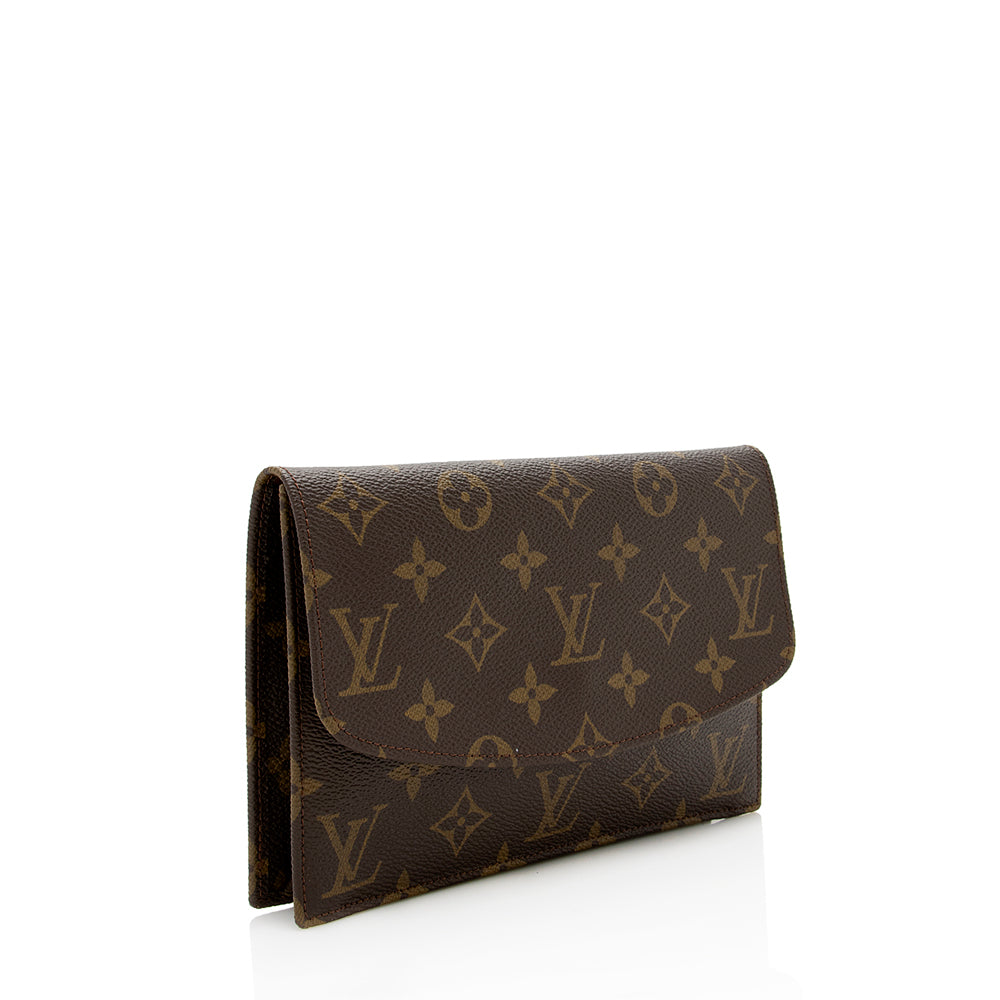 Louis Vuitton Vintage Monogram Canvas Rabat 20 Clutch (16449) - Image 2