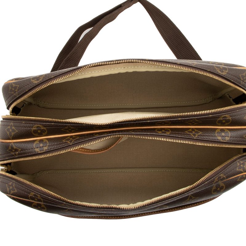 Louis Vuitton Vintage Monogram Canvas Reporter GM Messenger Bag (16343) - Image 7