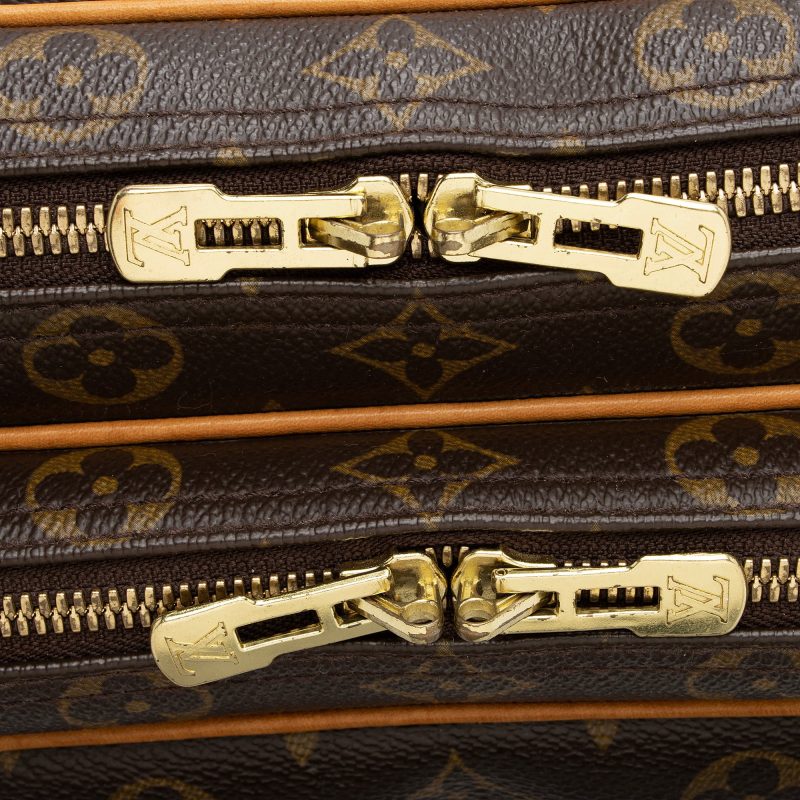 Louis Vuitton Vintage Monogram Canvas Reporter GM Messenger Bag (23072) - Image 9