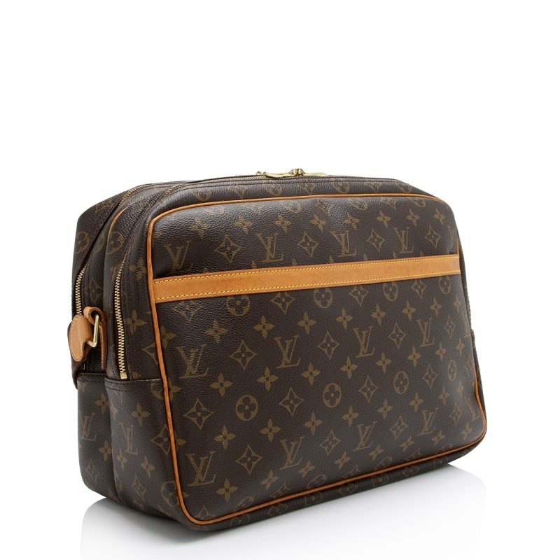 Louis Vuitton Vintage Monogram Canvas Reporter GM Messenger Bag (23072) - Image 2