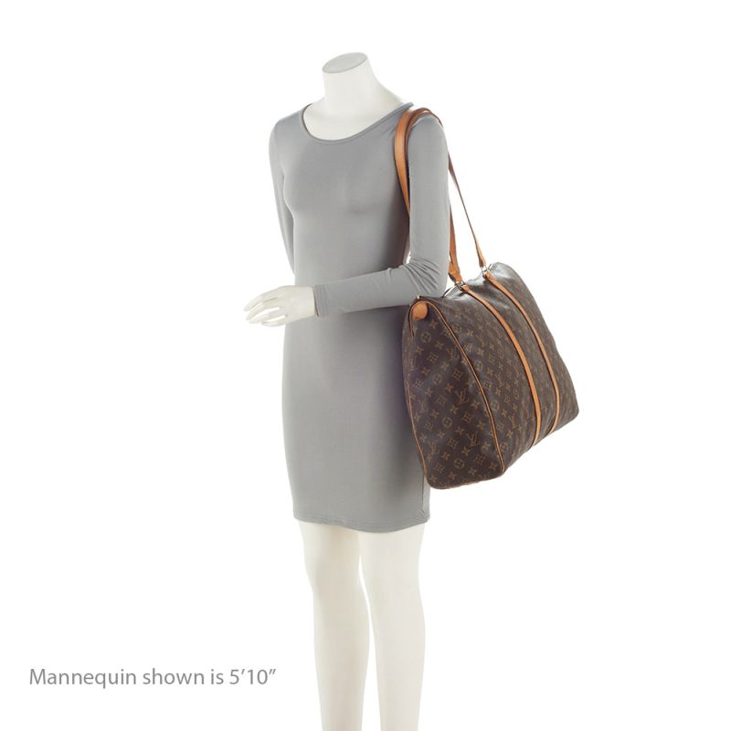 Louis Vuitton Vintage Monogram Canvas Sac Flanerie 50 Duffel Bag (21323) - Image 5