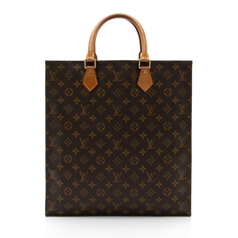 Louis Vuitton Vintage Monogram Canvas Sac Plat Tote (J82trl) - Image 3