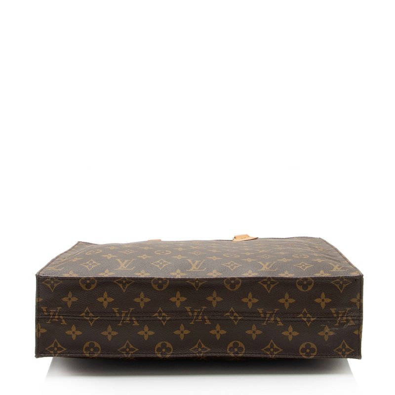 Louis Vuitton Vintage Monogram Canvas Sac Plat Tote (J82trl) - Image 4