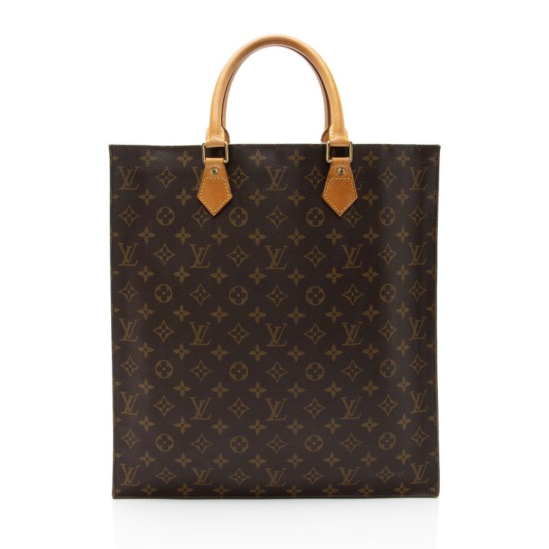 Louis Vuitton Vintage Monogram Canvas Sac Plat Tote (wc7X4x) - Image 3
