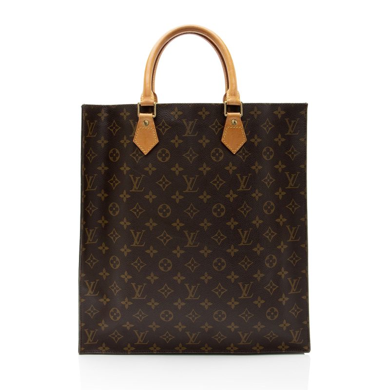 Louis Vuitton Vintage Monogram Canvas Sac Plat Tote (wc7X4x)