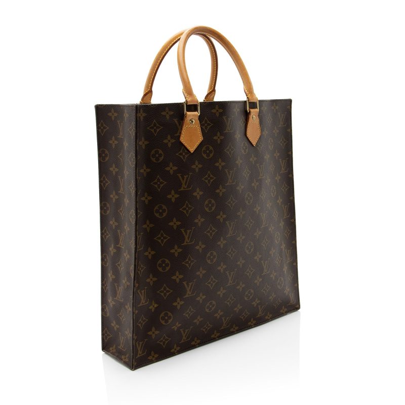 Louis Vuitton Vintage Monogram Canvas Sac Plat Tote (wc7X4x) - Image 2