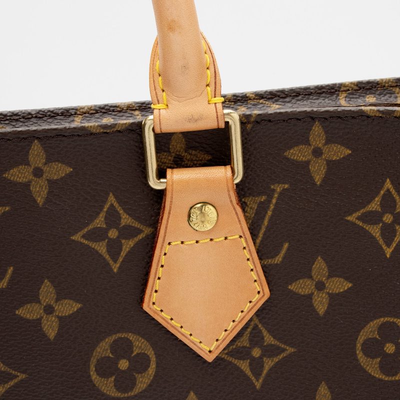 Louis Vuitton Vintage Monogram Canvas Sac Plat Tote (0nVnbL) - Image 9