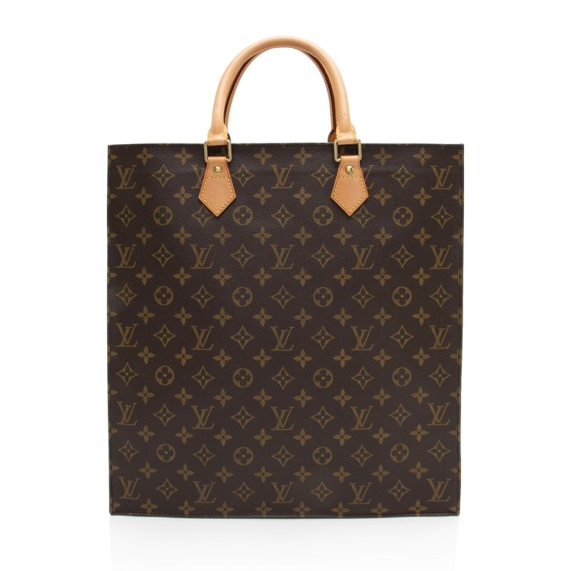 Louis Vuitton Vintage Monogram Canvas Sac Plat Tote (0nVnbL)