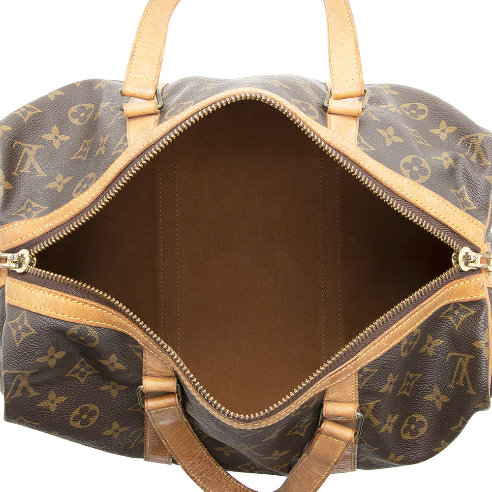 Louis Vuitton Vintage Monogram Canvas Sac Souple 35 Duffle Bag - FINAL SALE (19524) - Image 7