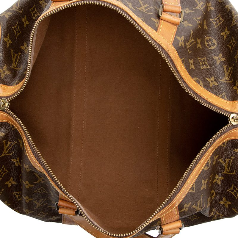 Louis Vuitton Vintage Monogram Canvas Sac Souple 45 Duffel Bag (21410) - Image 7