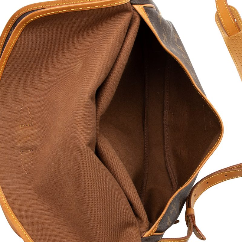 Louis Vuitton Vintage Monogram Canvas Saumur 30 Messenger Bag (14248) - Image 7