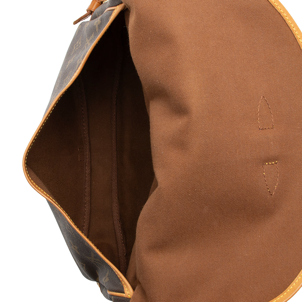 Louis Vuitton Vintage Monogram Canvas Saumur 30 Messenger Bag (14248) - Image 8