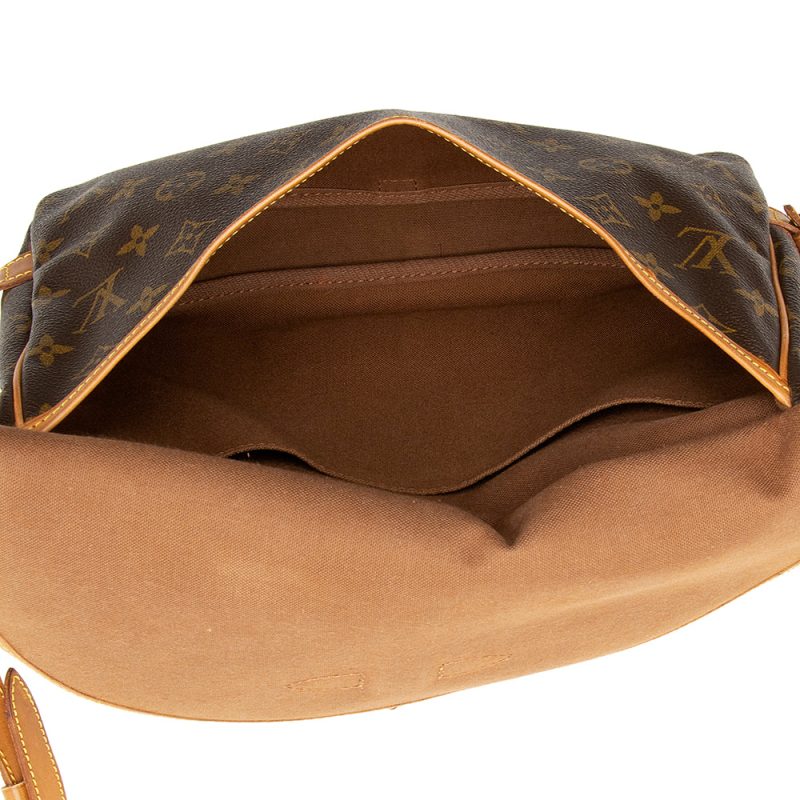Louis Vuitton Vintage Monogram Canvas Saumur 30 Messenger Bag (19484) - Image 7