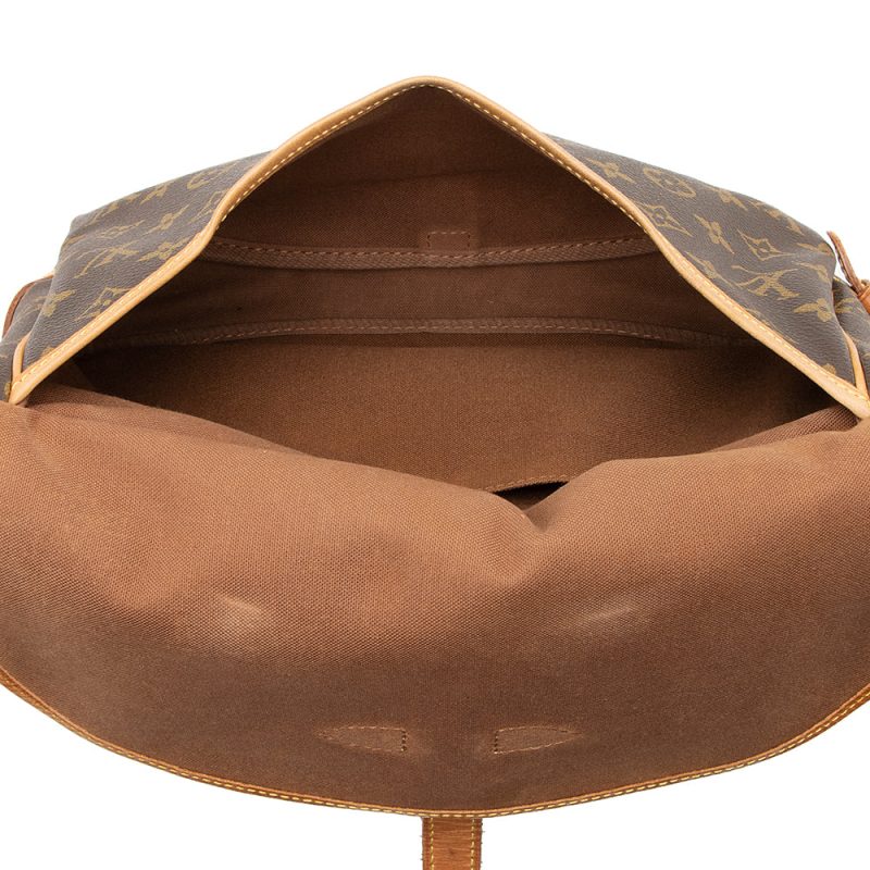 Louis Vuitton Vintage Monogram Canvas Saumur 30 Messenger Bag (21014) - Image 7