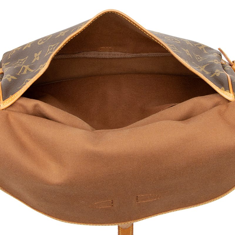 Louis Vuitton Vintage Monogram Canvas Saumur 30 Messenger Bag (20797) - Image 7