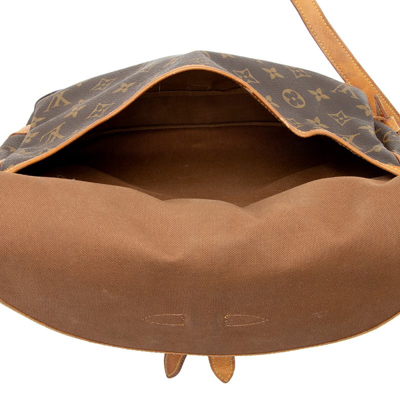 Louis Vuitton Vintage Monogram Canvas Saumur 30 Messenger Bag (20683) - Image 7