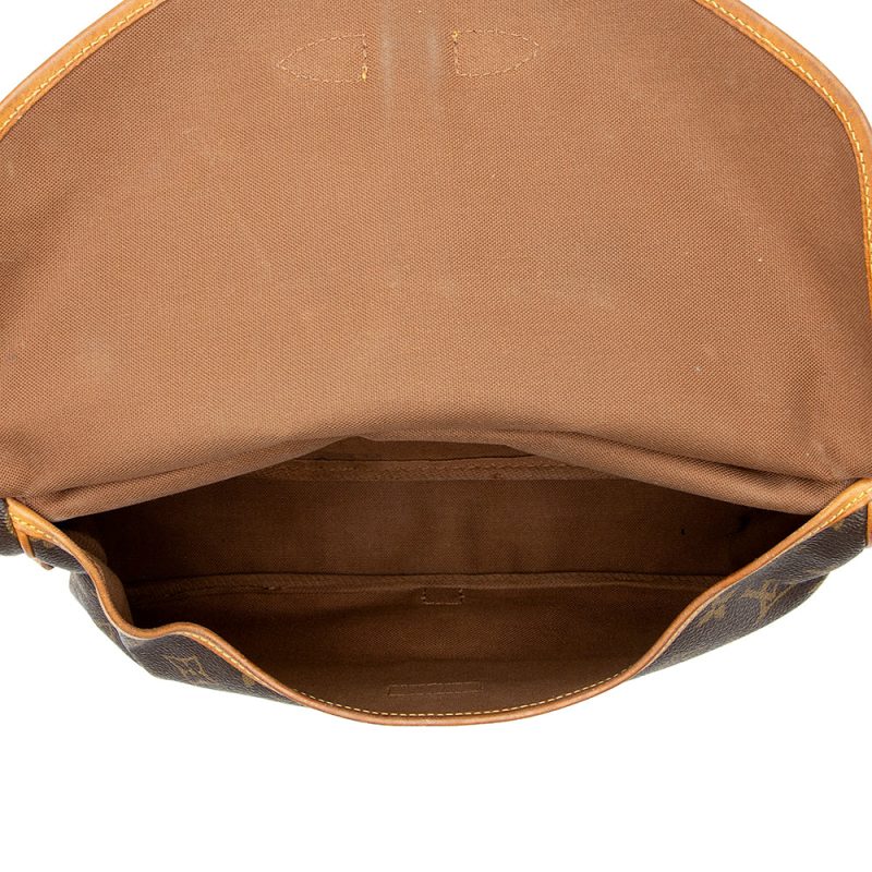 Louis Vuitton Vintage Monogram Canvas Saumur 30 Messenger Bag (20683) - Image 8