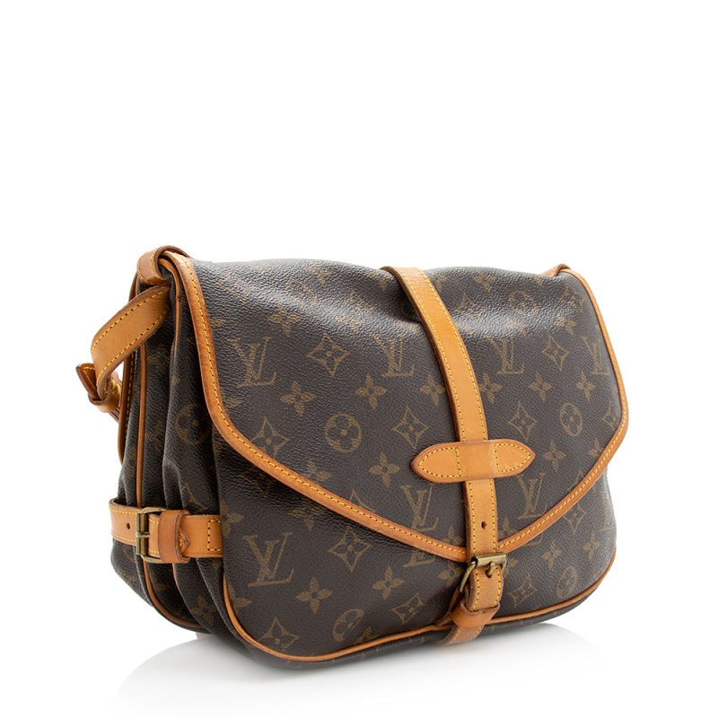 Louis Vuitton Vintage Monogram Canvas Saumur 30 Messenger Bag (qN3Go7) - Image 2