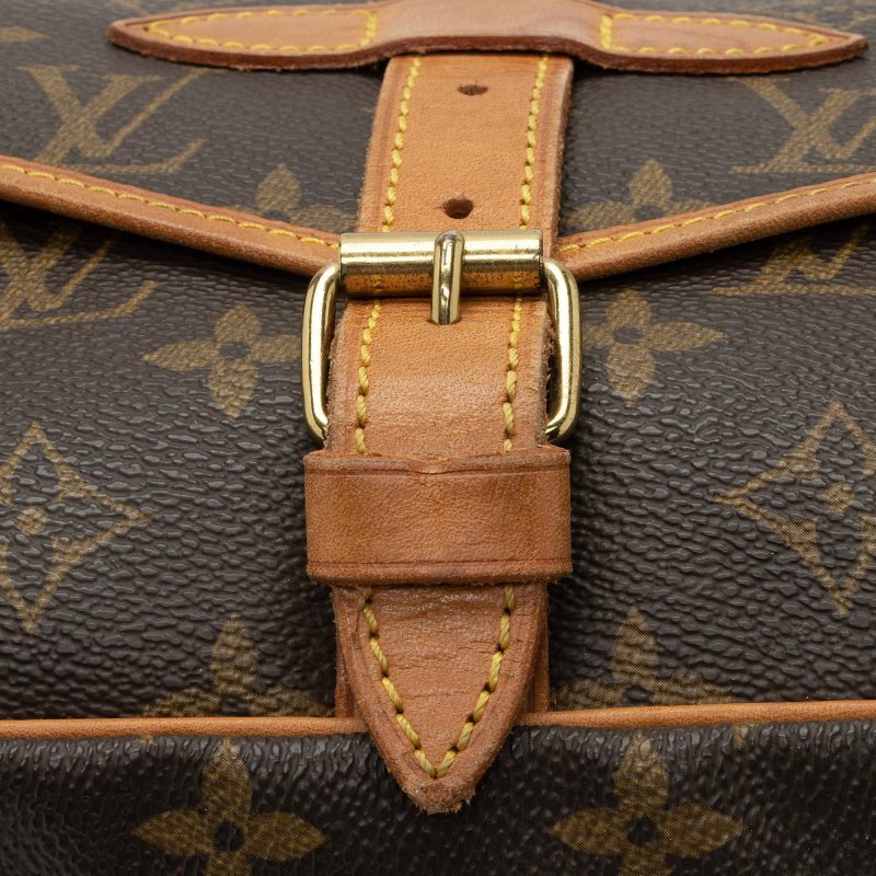 Louis Vuitton Vintage Monogram Canvas Saumur 30 Messenger Bag (TyPWbw) - Image 10