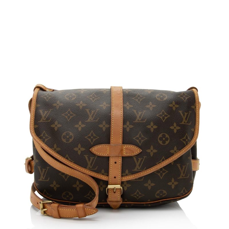 Louis Vuitton Vintage Monogram Canvas Saumur 30 Messenger Bag (TyPWbw)