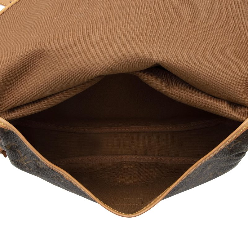 Louis Vuitton Vintage Monogram Canvas Saumur 30 Messenger Bag (TyPWbw) - Image 8