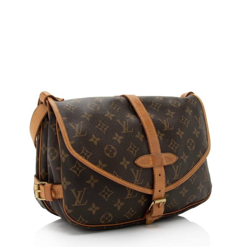Louis Vuitton Vintage Monogram Canvas Saumur 30 Messenger Bag (TyPWbw) - Image 2