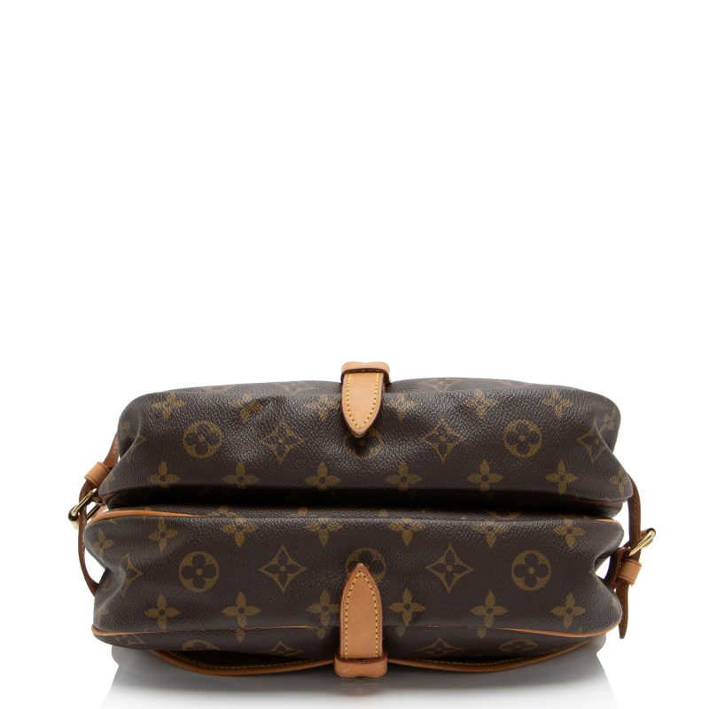 Louis Vuitton Vintage Monogram Canvas Saumur 30 Messenger (jWAQc2) - Image 4