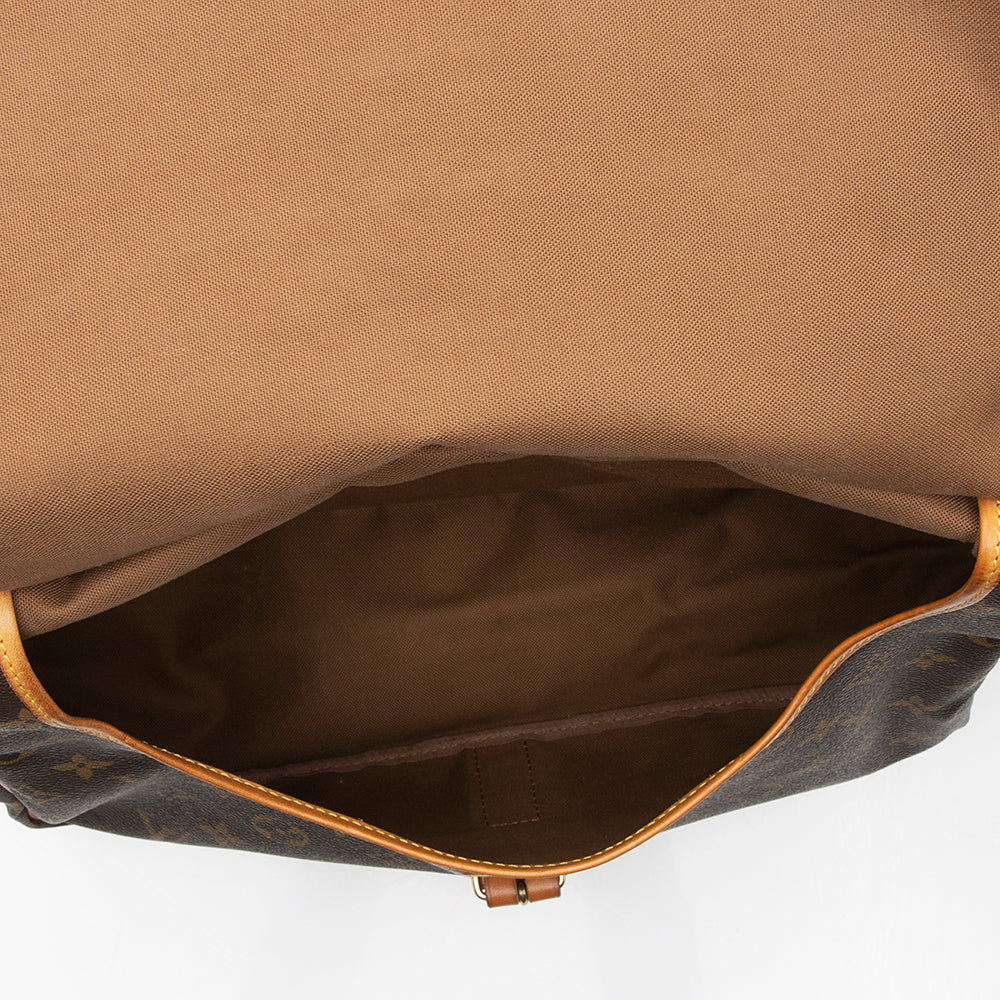 Louis Vuitton Vintage Monogram Canvas Saumur 35 Messenger Bag (18385) - Image 8