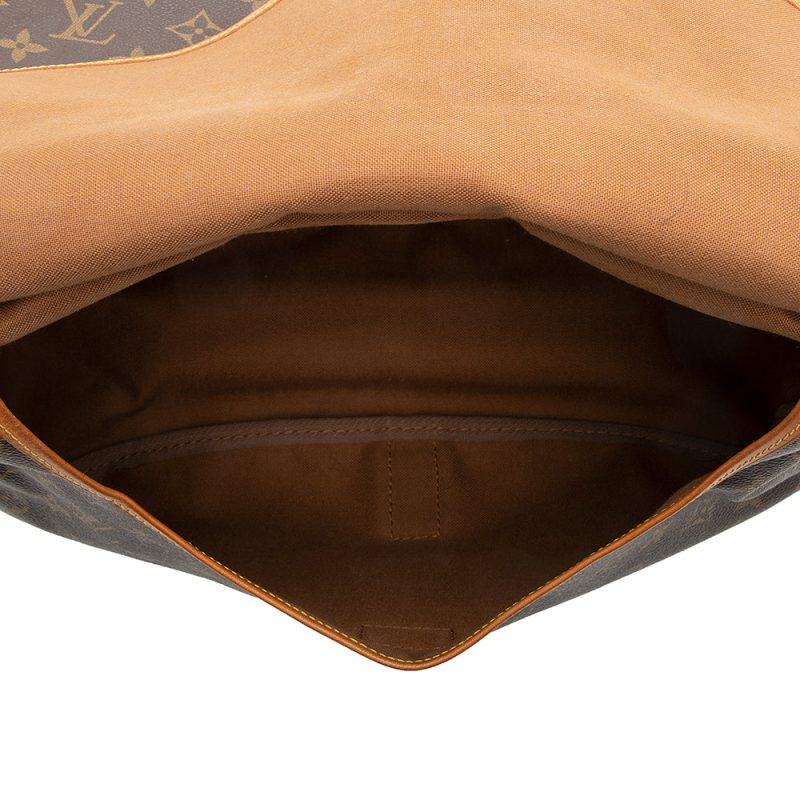 Louis Vuitton Vintage Monogram Canvas Saumur 35 Messenger Bag (18883) - Image 7