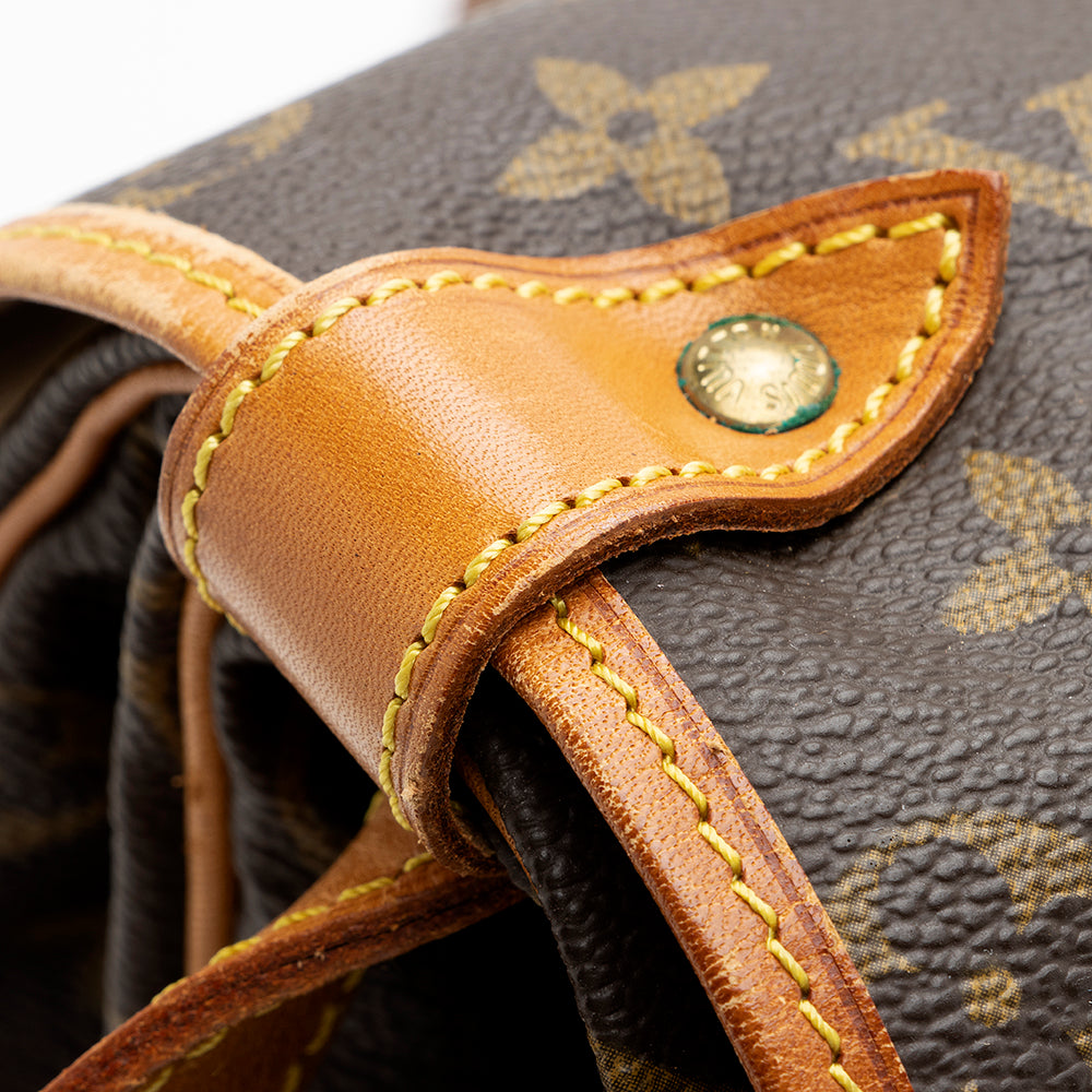 Louis Vuitton Vintage Monogram Canvas Saumur 35 Messenger Bag (186182) - Image 9