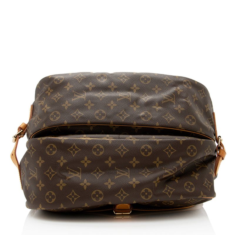Louis Vuitton Vintage Monogram Canvas Saumur 35 Messenger Bag (20845) - Image 4
