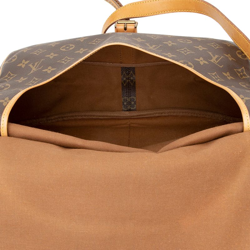 Louis Vuitton Vintage Monogram Canvas Saumur 35 Messenger Bag (21214) - Image 7