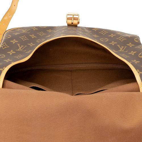 Louis Vuitton Vintage Monogram Canvas Saumur 35 Messenger Bag (sIW7oS) - Image 7