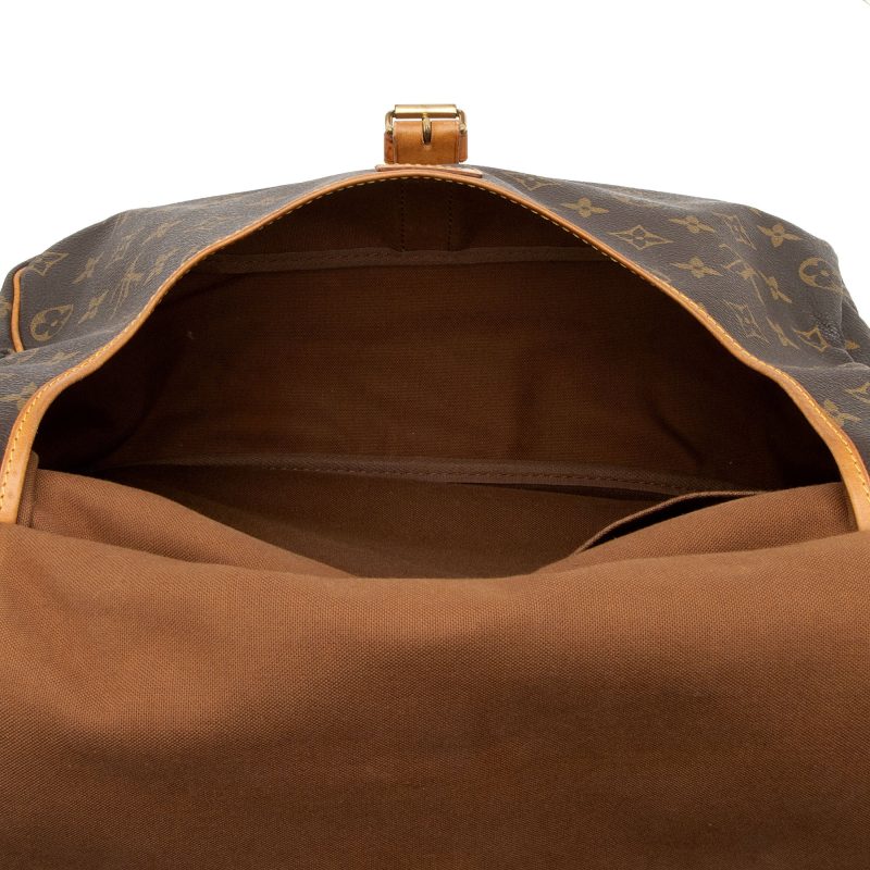 Louis Vuitton Vintage Monogram Canvas Saumur 35 Messenger Bag (Tk3PjK) - Image 7